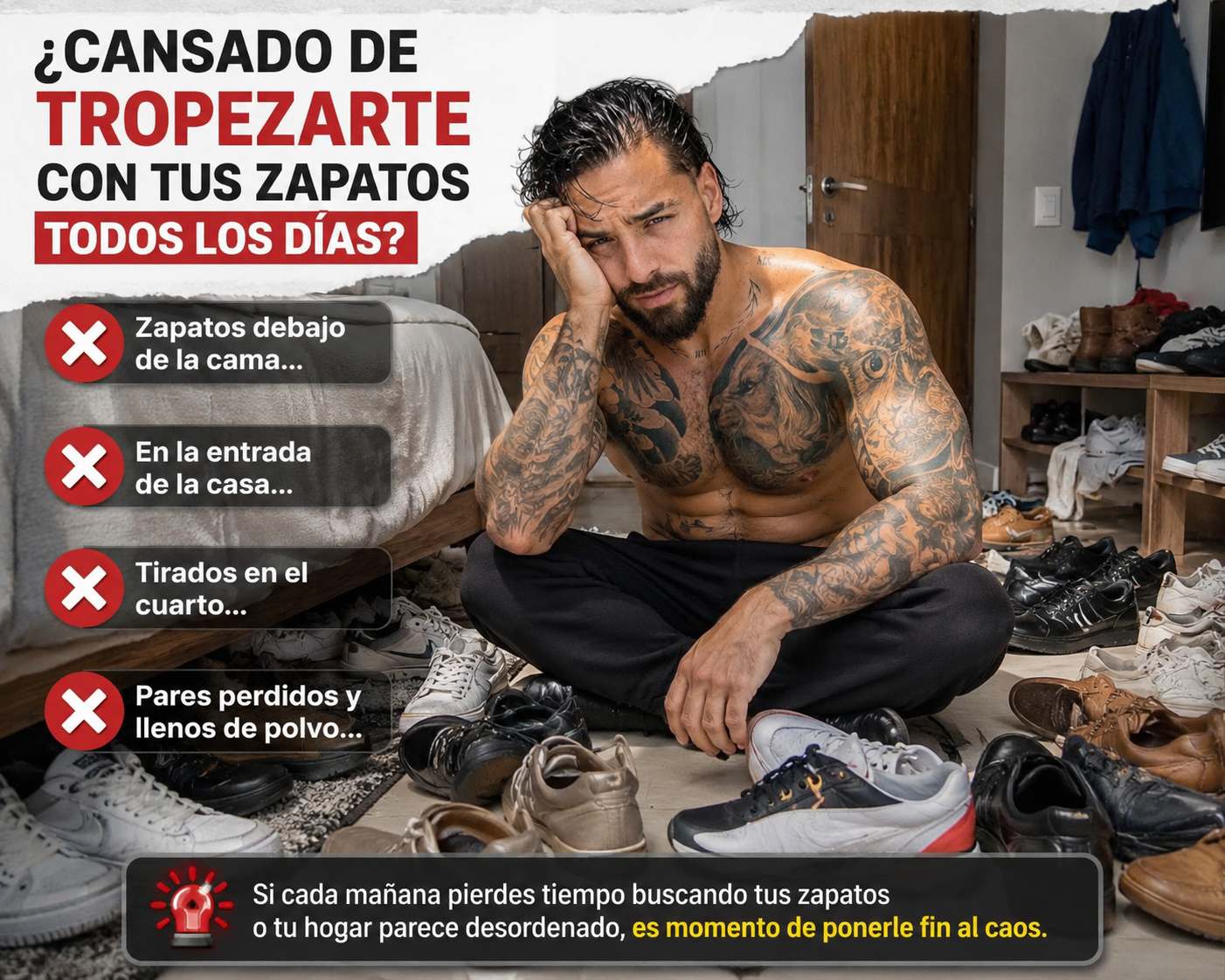 ✨ ORGANIZA TU HOGAR CON LA ZAPATERA PREMIUM DE 6 NIVELES