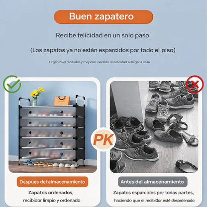 ✨ ORGANIZA TU HOGAR CON LA ZAPATERA PREMIUM DE 6 NIVELES
