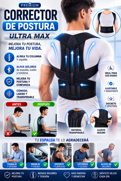 💪 ULTRA MAX® — EL SOPORTE PREMIUM PARA TU ESPALDA