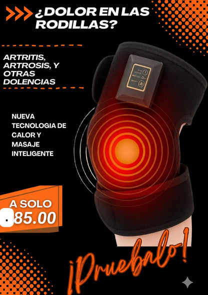 Rodillera Térmica Eléctrica Para Aliviar El Dolor